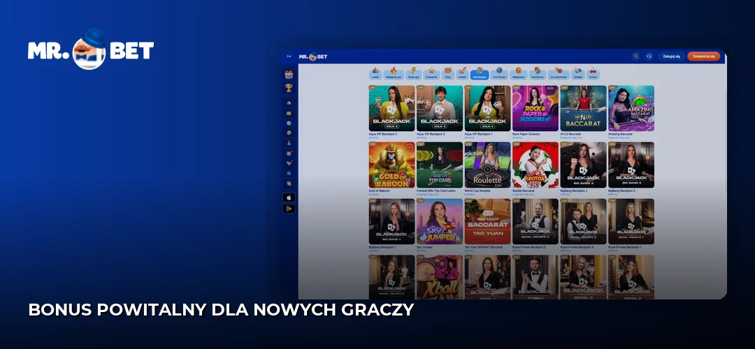 Bonus powitalny dla nowych graczy