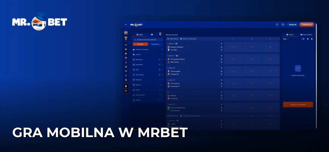 Gra mobilna w MrBet